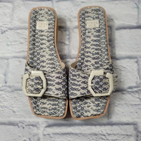 Louise et Cie Elara Platform Slide Sandal size 6.5M - Picture 3 of 14